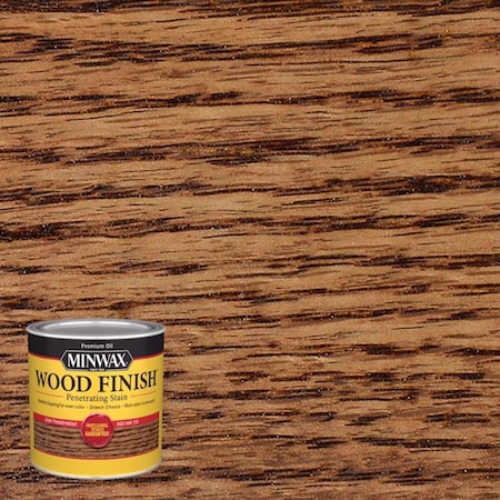 Minwax Minwax Wood Finish Semi-Transparent Red Oak Oil-Based Penetrating Wood Stain 1/2 pt 221504444
